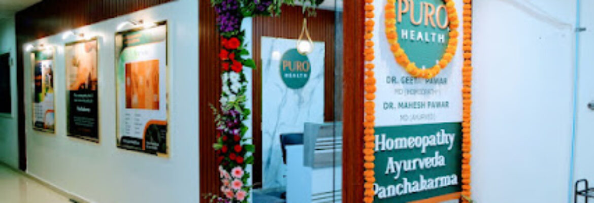 Puro Health Homeopathy  Ayurveda and Panchakarma Center Viman Nagar