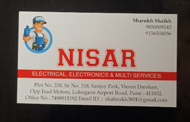 NISAR electrical electronics repair   multi services