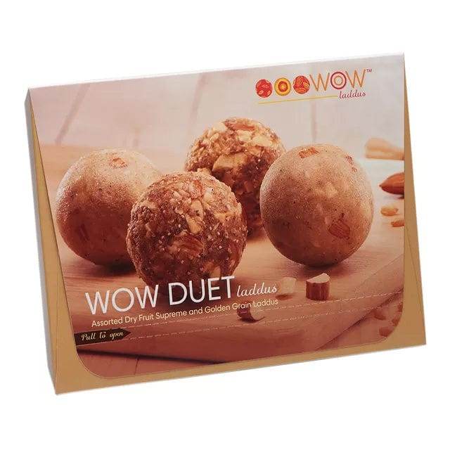 Wow Laddus Duet Laddus Box 2 in 1 (12 pieces)